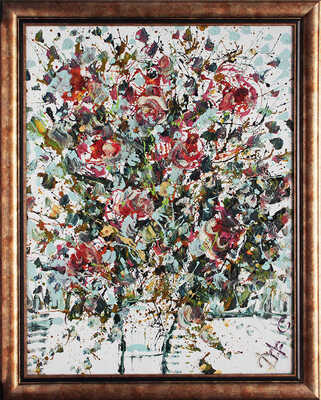 Синигалья Джино. Цветы в прохладный день